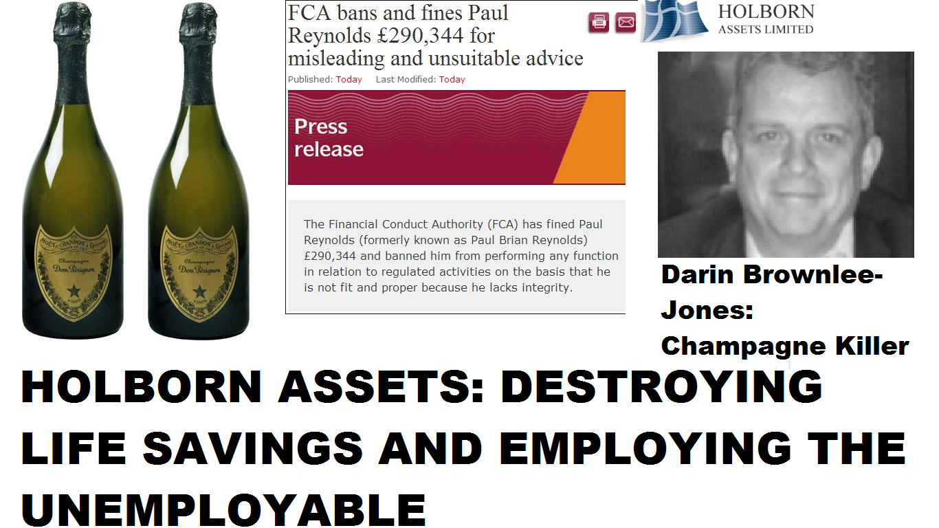 HOLBORN ASSETS AND THE CHAMPAGNE KILLER