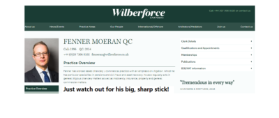 Fenner Moeran of Wilberforce Chambers represented Dalriada Trustees in the Ark case