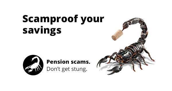 Pension Life blog - Action Fraud website logo Logo - Scam Proof Your Pension - Don´t get stung - Pension Scams