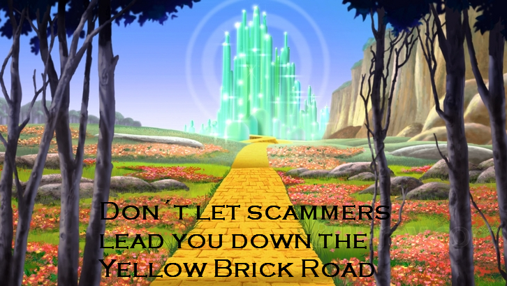 Pension Life blogs - Don´t let scammers lead you down the yellow brick road - avoid pension and investment scams
