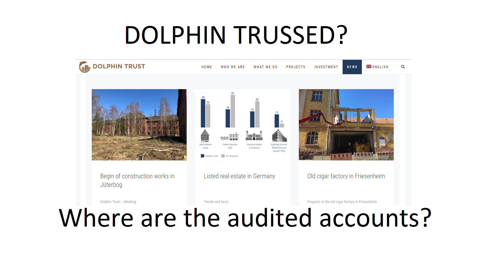 Pension Life Blog - Trussed by Dolphin Trust? - Dolphin Turust - trafalgar multi asset fund