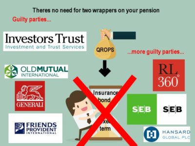 Pension Life Blog - 10 essential questions for an IFA -A QROPS is a wrapper. You don’t need two wrappers - say no to an insurance bond - Financial Panning Pension