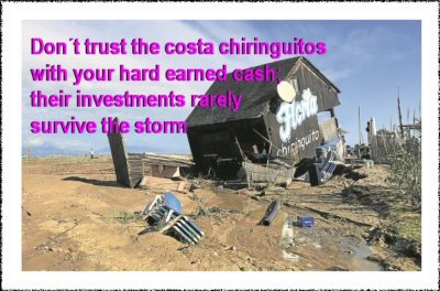 Pension Life Blog - COSTA SCAM - THE COST OF "ADVICE" IN SPAIN - costa chiringuitos costa scammers