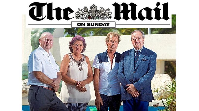 Victims of the Continental Wealth Management scam met Mail on Sunday's Laura Shannon in Denia in July 2019