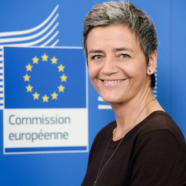 Margrethe Vestager - EU Commissioner Executive Vice President - approved Utmost fraud