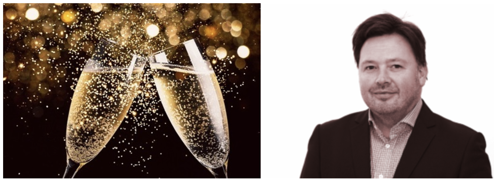 Gary Robinson of International Adviser celebrating global financial services fraud